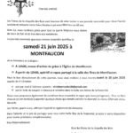INVITATION samedi 21 juin Montfaucon JOURNÉE CONVIVIALE de fin d’année scolaire et FÊTE des 60 ans de frère NICOLAS !