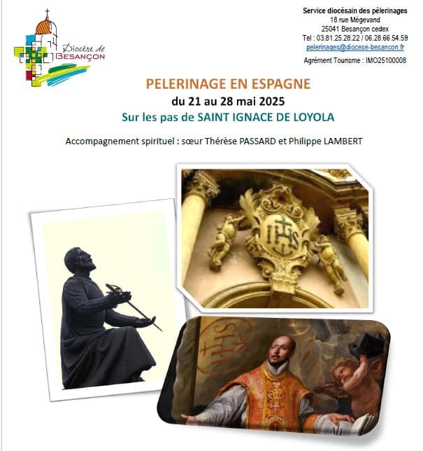 PELERINAGE EN ESPAGNE sur les pas de SAINT IGNACE DE LOYOLA du 21 au 28 mai 2025