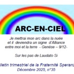 Bulletin « Arc-en-Ciel » de la fraternité Speranza